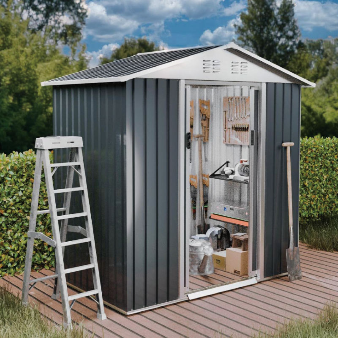 EverGrove CompactMetal 5×3 Storage Shed