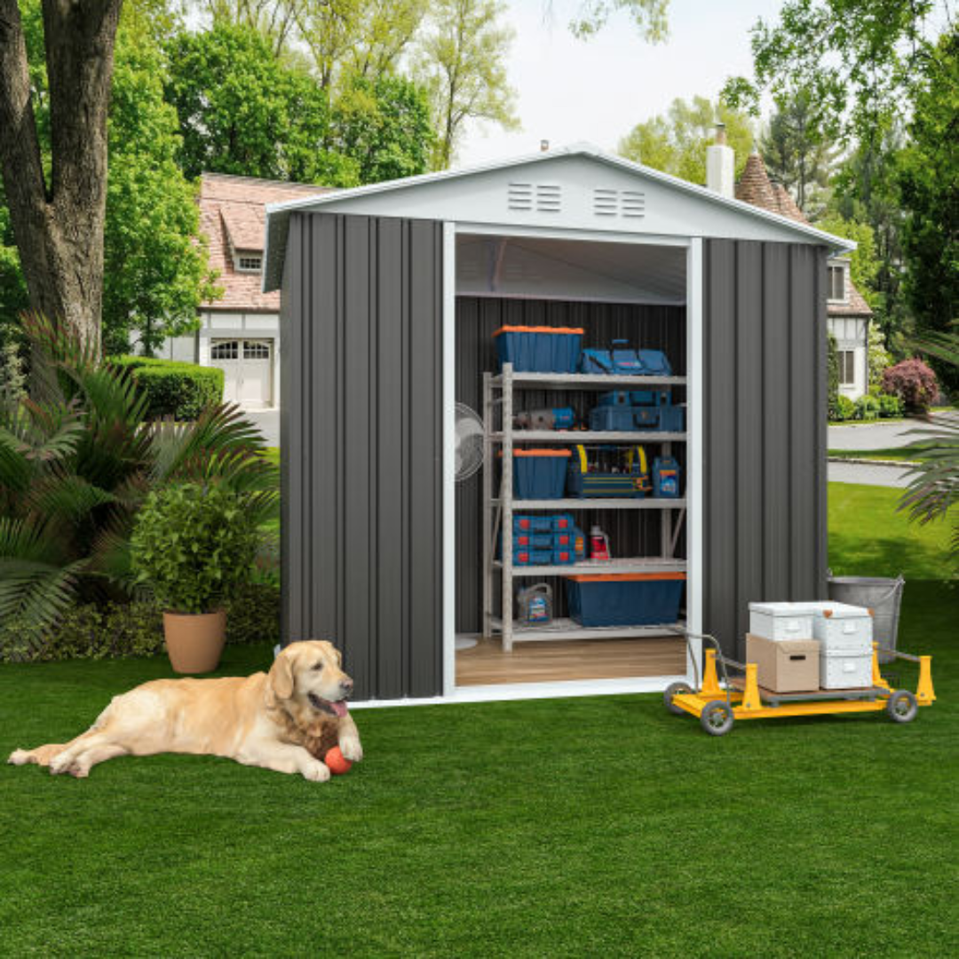EverGrove CompactMetal 5×3 Storage Shed